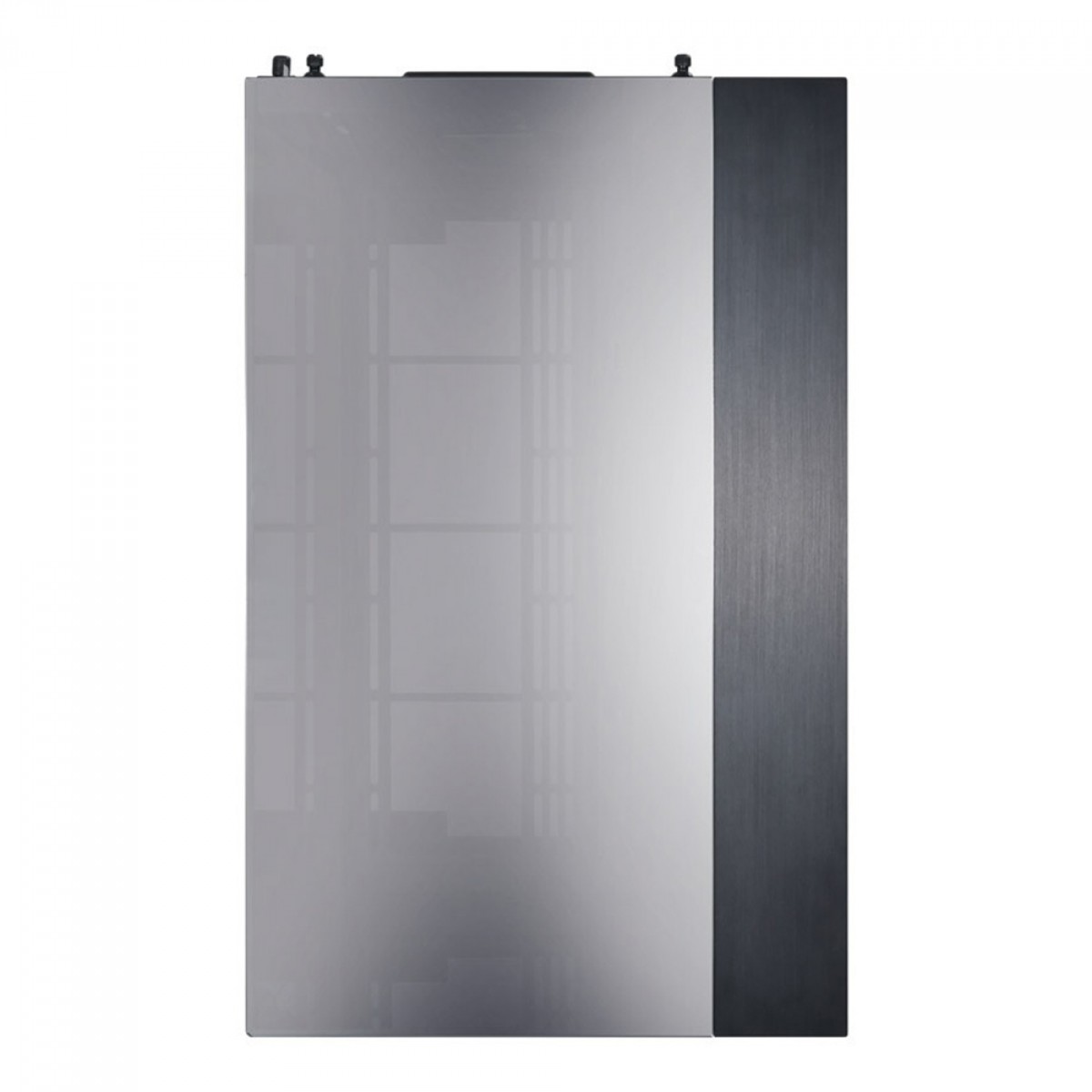 Gabinete Gamer Lian Li O11 Vision Chrome, Mid Tower, Vidro Temperado Espelhado, E-ATX, Black, Sem Fonte, Sem Fan, O11VC CHROME