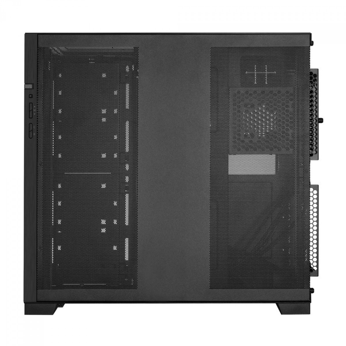 Gabinete Gamer Lian Li O11D EVO RGB, Mid Tower, Vidro Temperado, E-ATX, Preto, Sem Fonte, Sem Fan, O11DERGBX BLACK