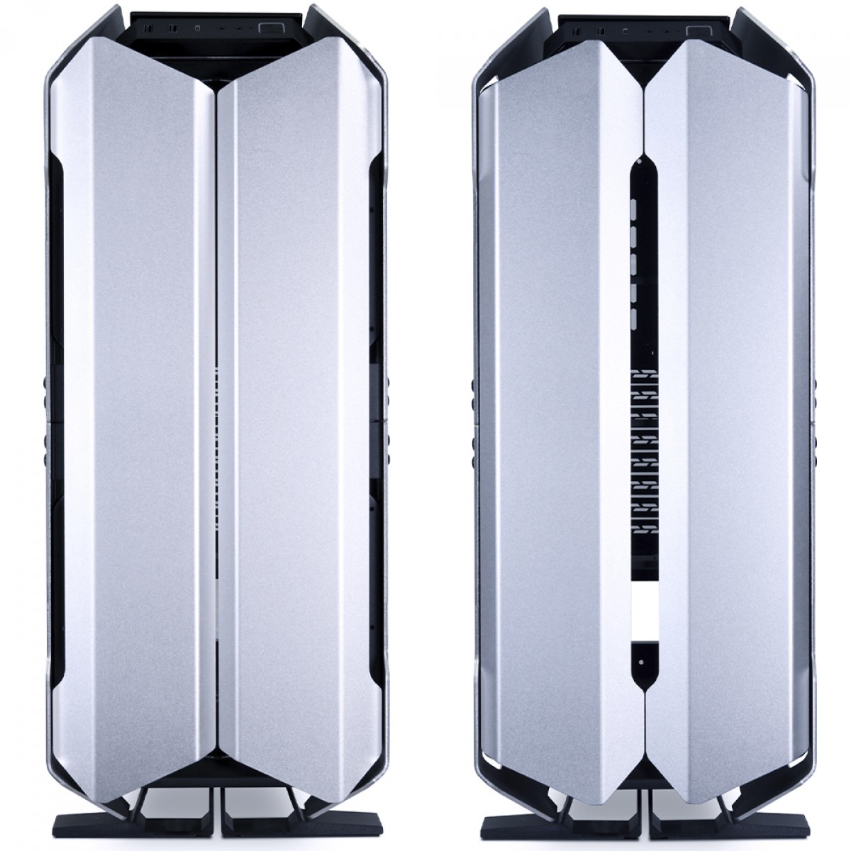 Gabinete Gamer Lian Li Odyssey X, Full Tower, Vidro Temperado, EEB/E-ATX, Sem Fonte, Sem Fans, Prata, TR-01-A