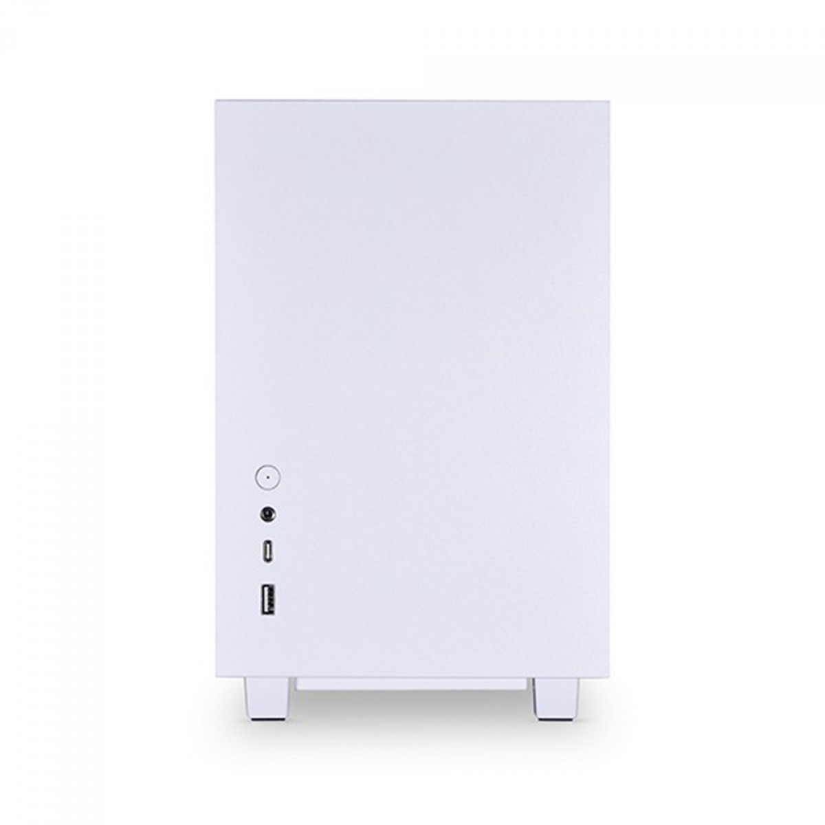 Gabinete Gamer Lian Li Q58, Mini ITX, Vidro Temperado, White, ATX, sem fonte, sem fan, Q58W4