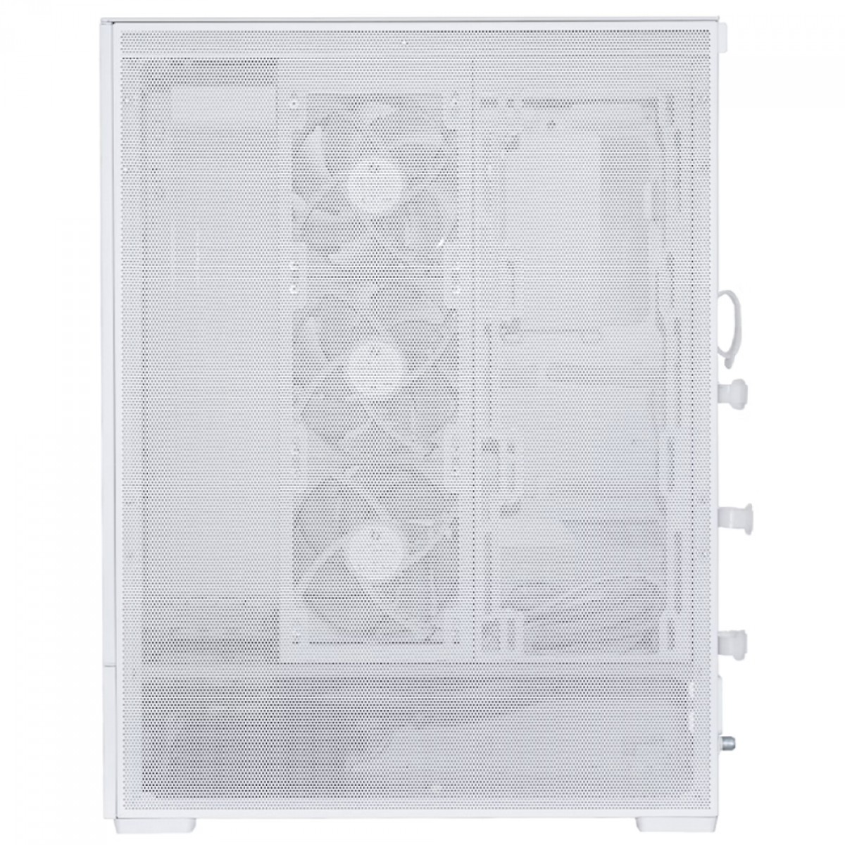 Gabinete Gamer Lian Li SUP01, ARGB, Mid Tower, Vidro Temperado, ATX, Sem Fonte, Com 3 Fans, Branco, SUP01W