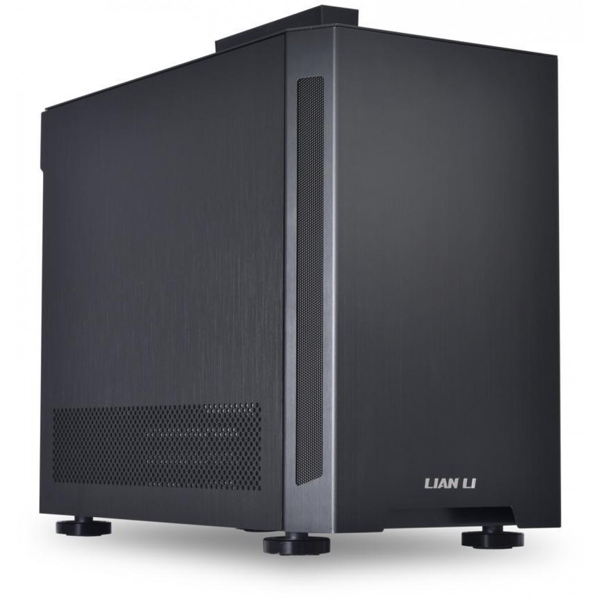 Gabinete Gamer Lian Li, TU150X, Mini Tower, Alumínio, Black, Sem Fonte, Sem Fan