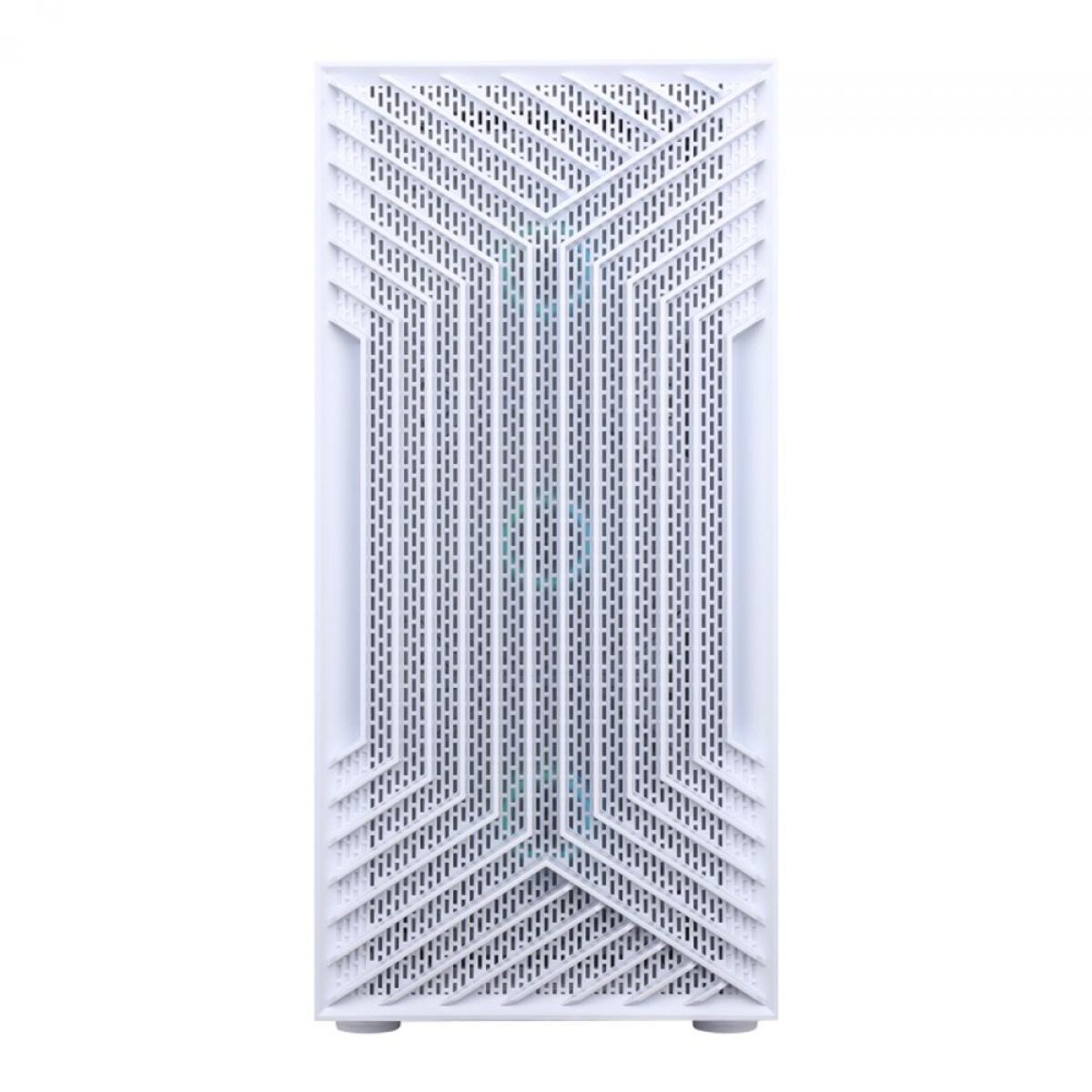 Gabinete Gamer Liketec Orbital Snow, Mid Tower, Vidro Temperado, RGB, M-ATX, White, Sem Fonte, Com 3 Fans, LC-MT-ORBITAL-2050