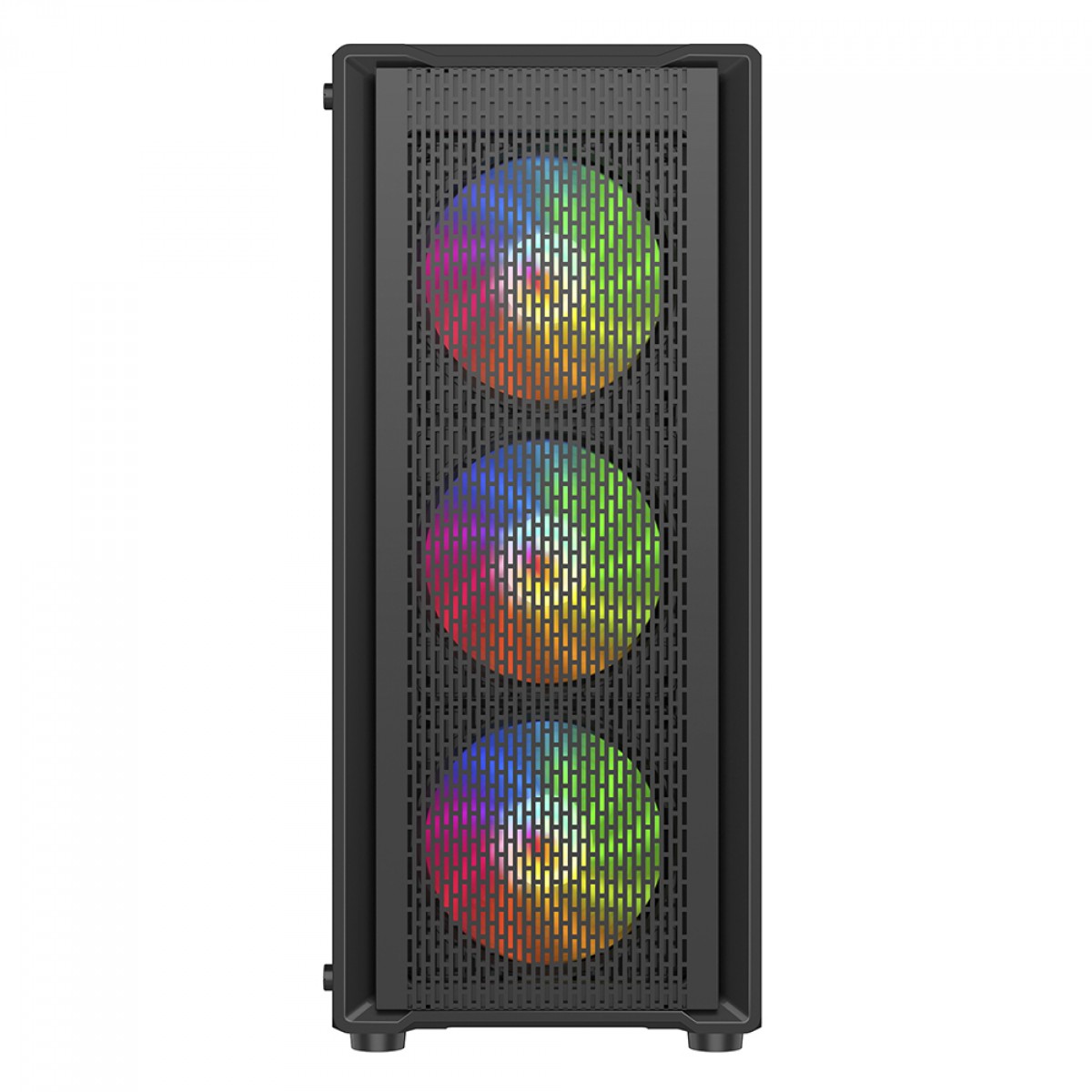 Gabinete Gamer Liketec Storm, RGB, Mid Tower, Vidro Temperado, ATX, Sem Fonte, Com 4 Fans