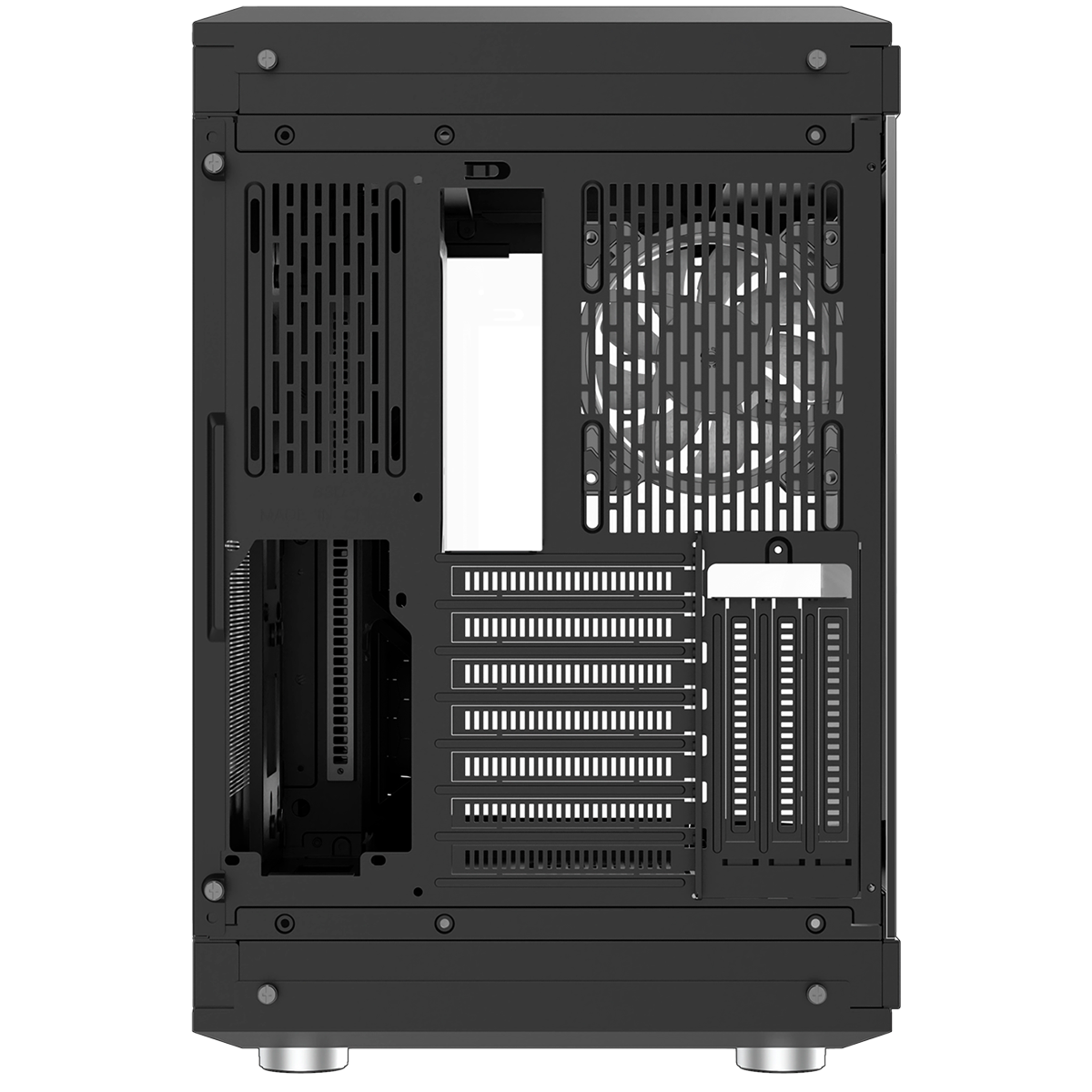 Gabinete Gamer Liketec Unreal Dark, Cube Design, Mid Tower, Vidro Temperado, E-ATX, Black, Sem Fonte, Sem Fans