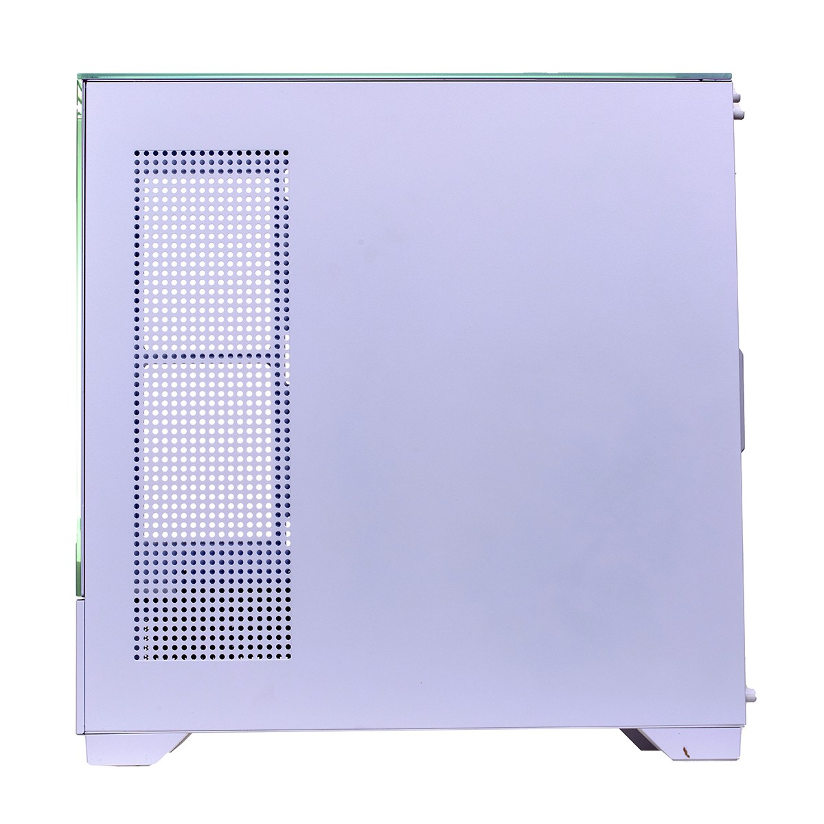 Gabinete Gamer Liketec Zeus Pro Snow, Mid Tower, Vidro Temperado, ATX, White, Sem Fonte, Sem Fan