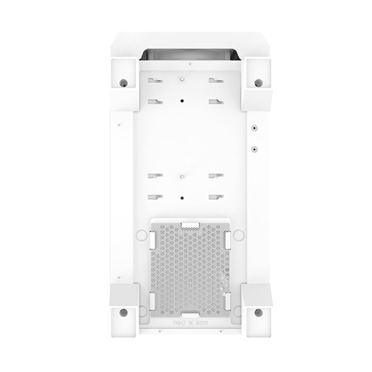 Gabinete Gamer Montech AIR 100 Lite, Mini Tower, White,  mATX, 2 Fans, Vidro Temperado