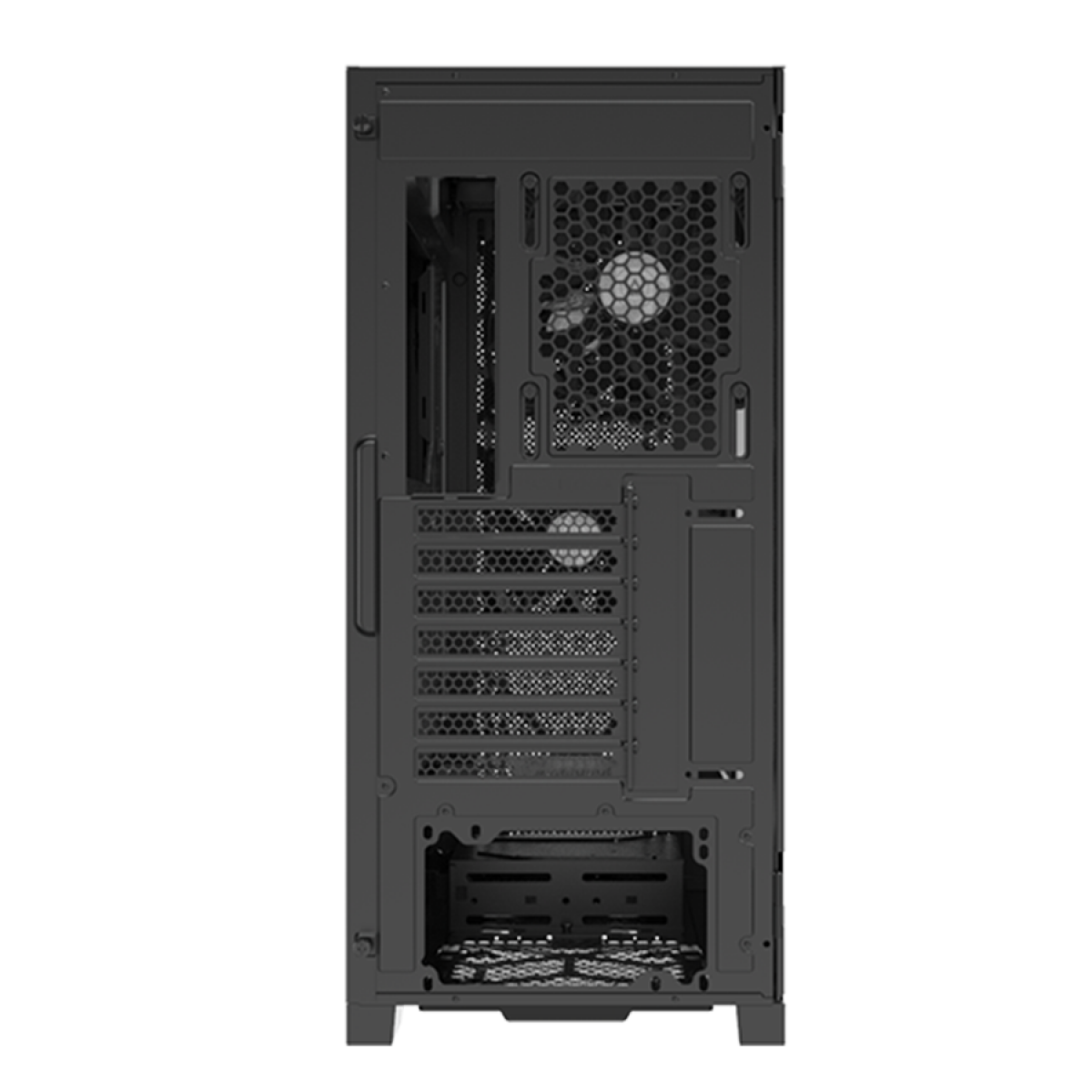 Gabinete Gamer Montech Air 1000 LITE, Mid Tower, Vidro Temperado, Black, ATX, Sem Fonte, Com 3 Fans