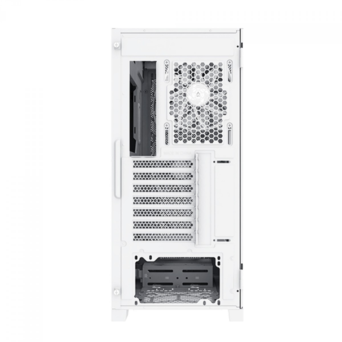 Gabinete Gamer Montech Air 1000 LITE, Mid Tower, Vidro Temperado, White, ATX, Sem Fonte, Com 3 Fans
