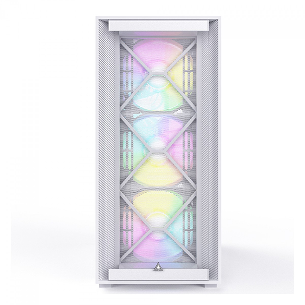 Gabinete Gamer Montech Air 1000 PREMIUM, Mid Tower, ARGB, Vidro Temperado, White, ATX, Sem Fonte, Com 4 Fans