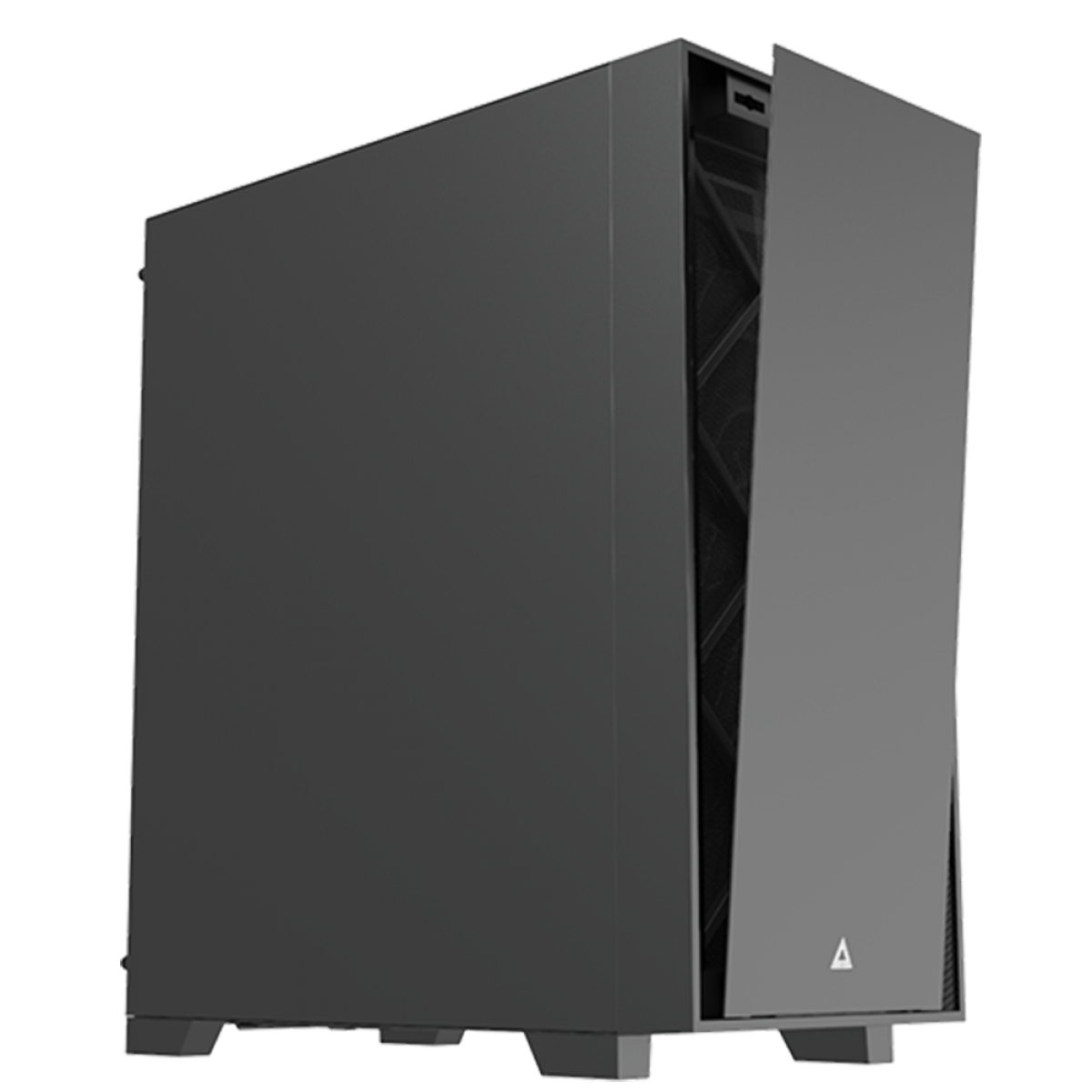 Gabinete Gamer Montech Air 1000 Silent, Mid Tower, Black, ATX, Sem Fonte, Com 3 Fans