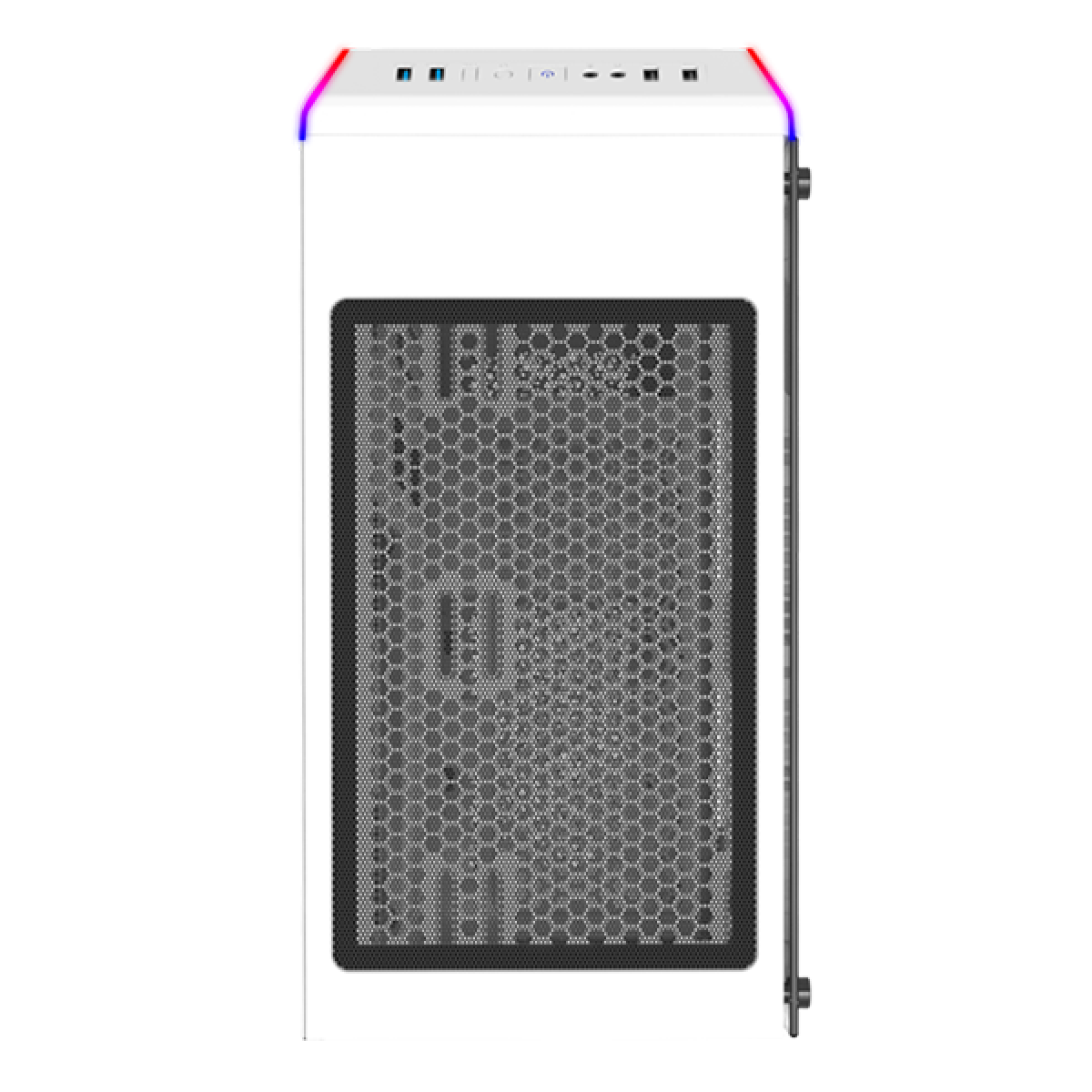 Gabinete Gamer Montech Air 900 ARGB, Mid Tower, Vidro Temperado, White, ATX, Sem Fonte, Com 2 Fans