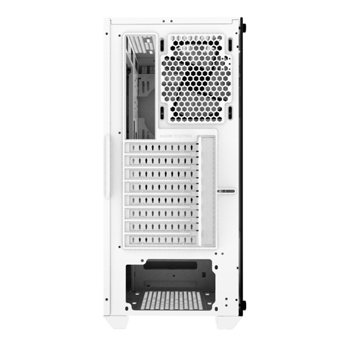 Gabinete Gamer Montech Air 900 ARGB, Mid Tower, Vidro Temperado, White, ATX, Sem Fonte, Com 2 Fans