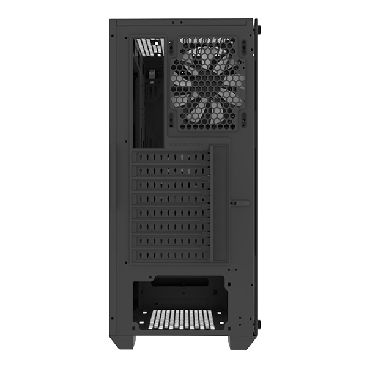 Gabinete Gamer Montech Air 900 Mesh, Mid Tower, Vidro Temperado, BLACK, ATX, Sem Fonte, Com 2 Fans