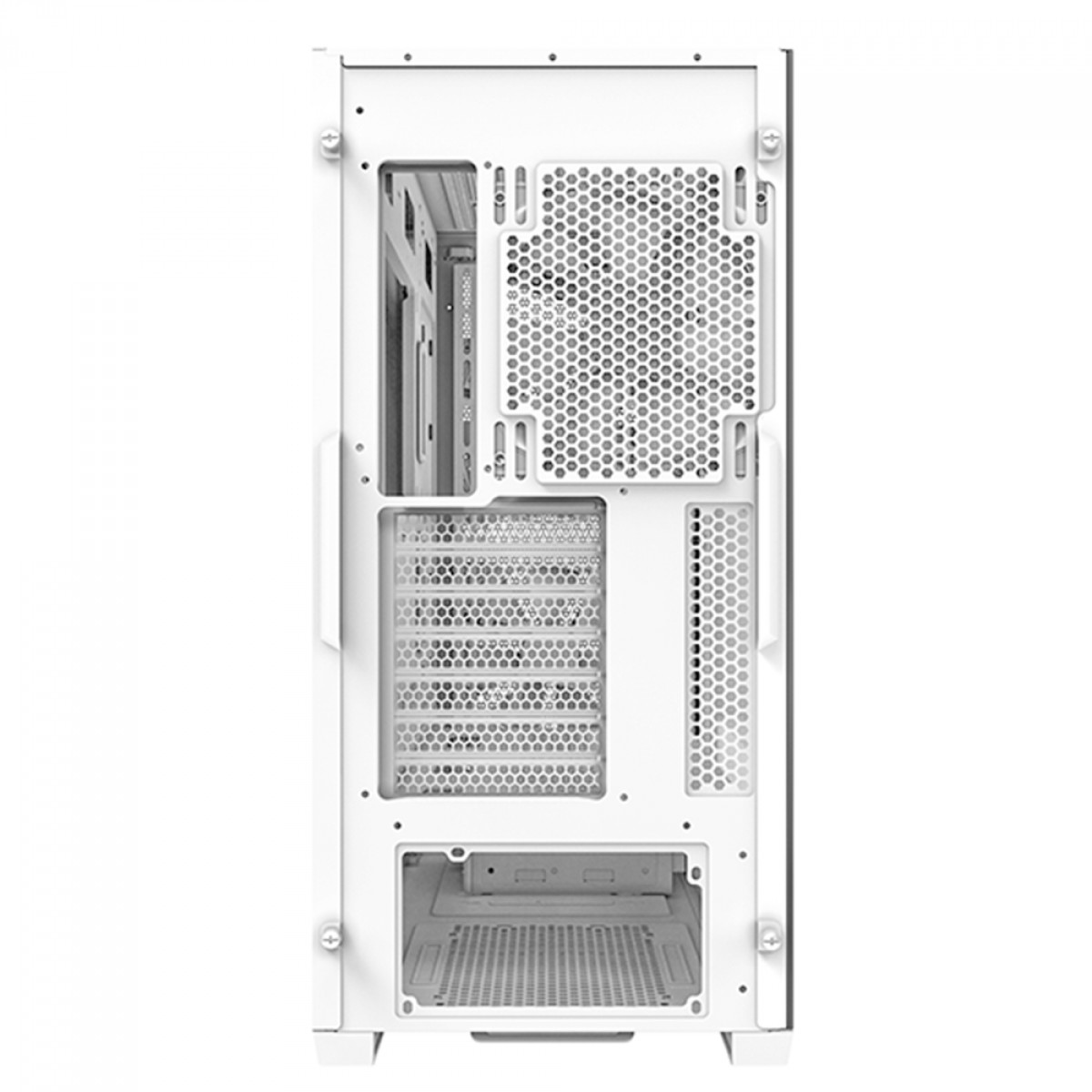 Gabinete Gamer Montech Air 903 Base, Mid Tower, E-ATX, White, Sem Fonte, Com 3 Fans