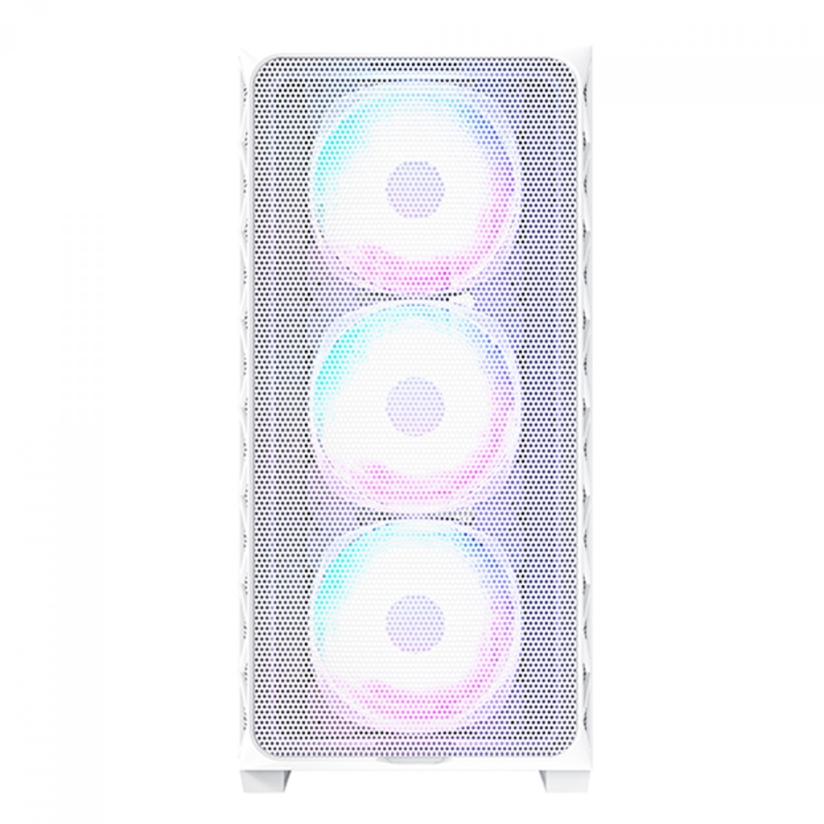 Gabinete Gamer Montech Air 903 Max, Mid Tower, E-ATX, White, Sem Fonte, Com 4 Fans