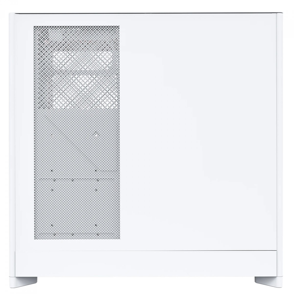 Gabinete Gamer Montech HS01 PRO, ARGB, Mid Tower, ATX, Sem Fonte, Com 5 Fans, Branco