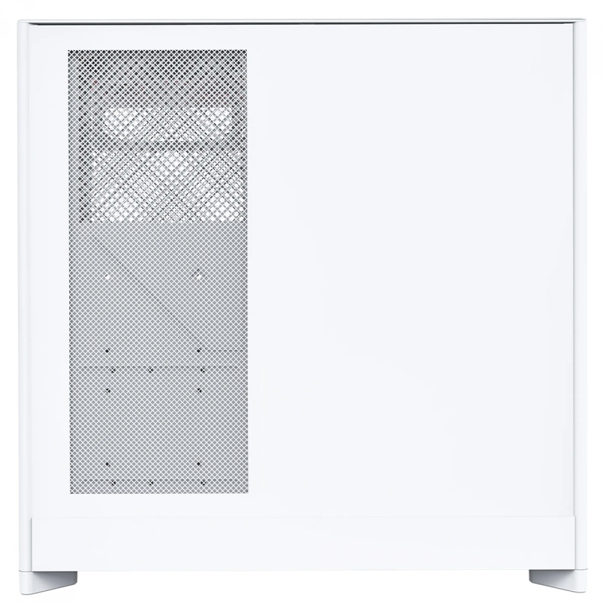 Gabinete Gamer Montech HS02 PRO, ARGB, Mid Tower, ATX, Sem Fonte, Com 5 Fans, Branco