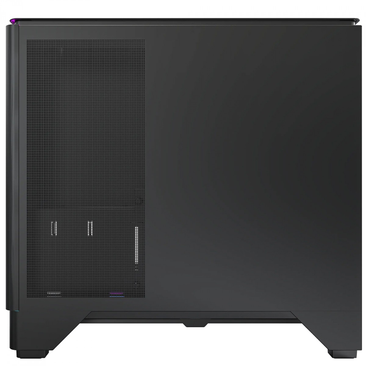 Gabinete Gamer Montech King 15 Pro, Vidro Temperado, Mini Tower, mATX, Com 4 Fans, Preto