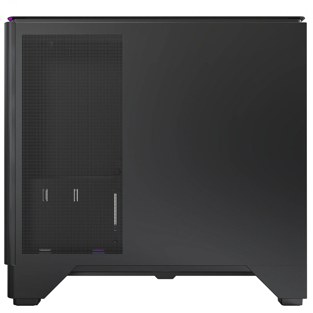 Gabinete Gamer Montech King 15, Vidro Temperado, Mini Tower, mATX, Sem Fans, Preto