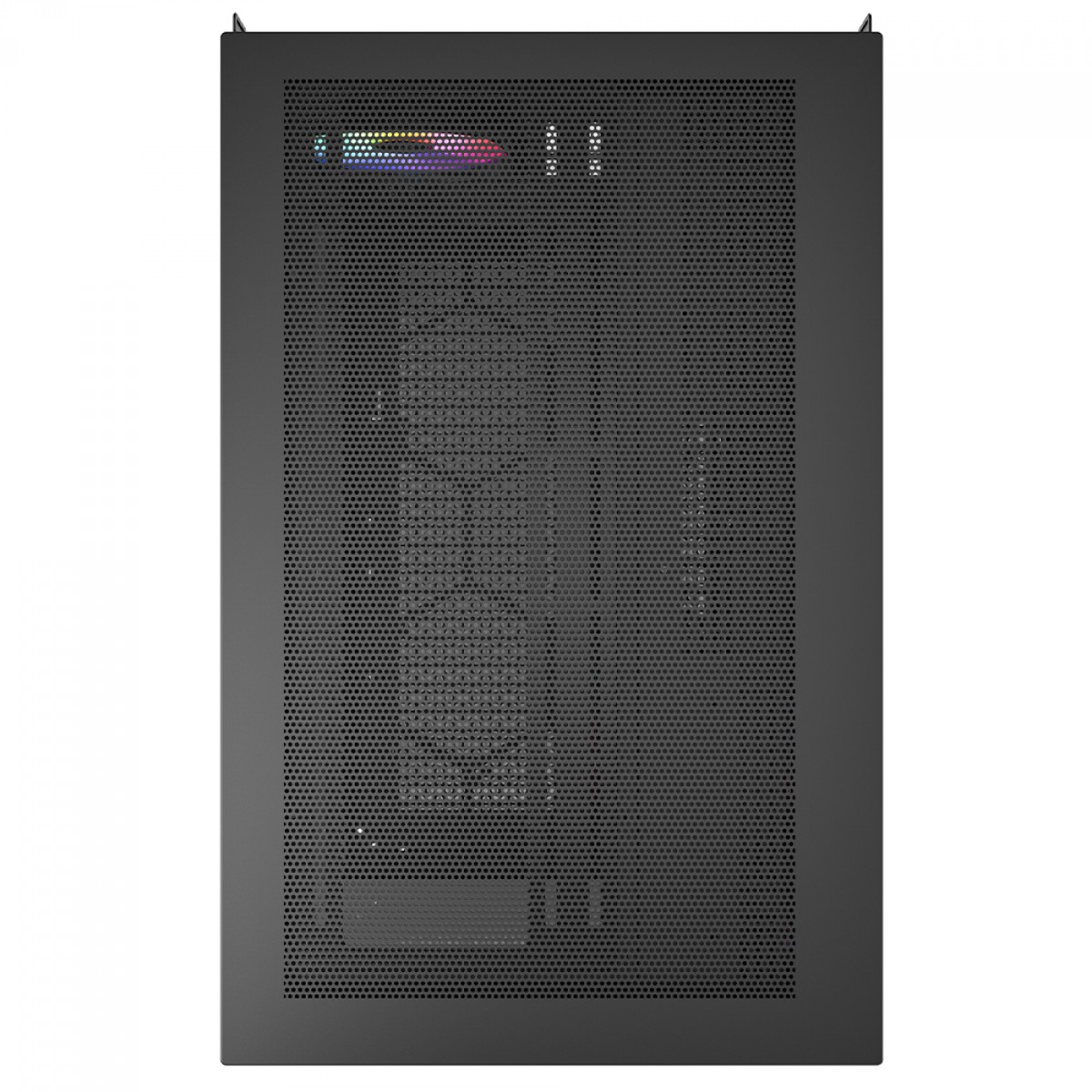 Gabinete Gamer Montech King 65 Pro, Mid Tower, Vidro Temperado, ATX, Black, Sem Fonte, Com 3 Fans ARGB, Preto