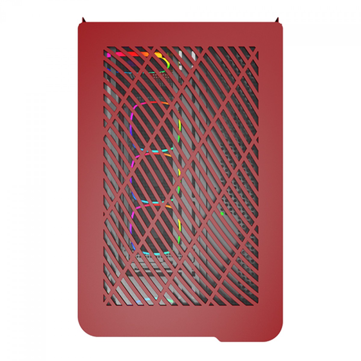 Gabinete Gamer Montech King 95 Pro, ARGB, Mid Tower, Vidro Temperado, ATX, Red, Sem Fonte, Com 6 Fans