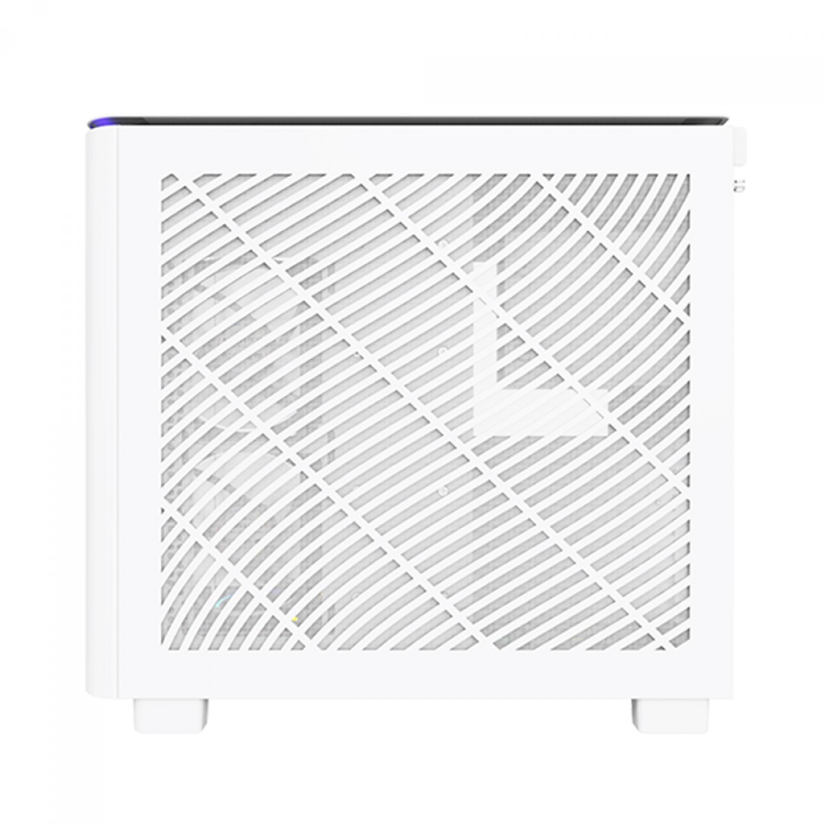 Gabinete Gamer Montech King 95 PRO, ARGB, Mid Tower, Vidro Temperado, ATX, White, Sem Fonte, Com 6 Fans