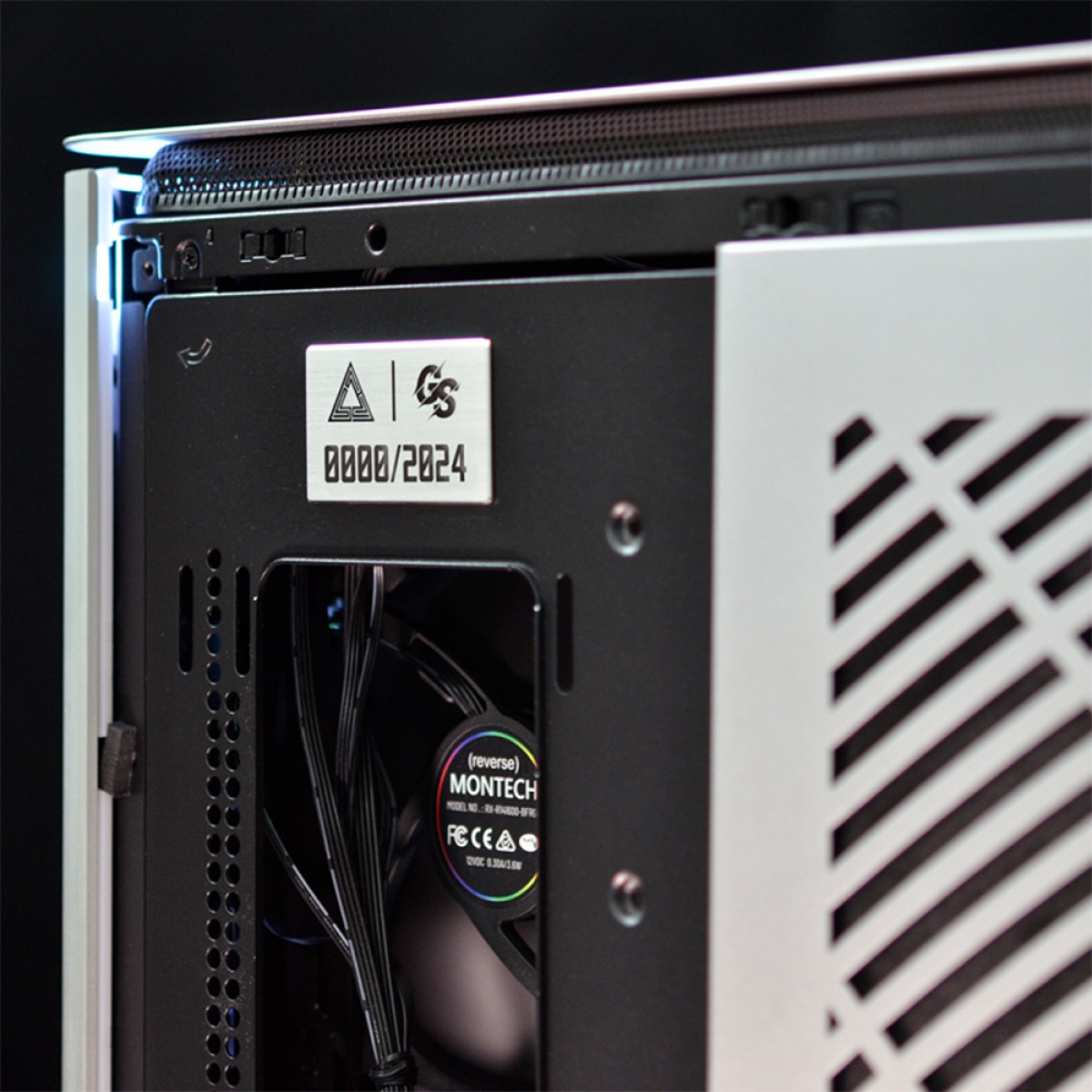 Gabinete Gamer Montech King 95 Ultra Gear Seekers Edition, Mid Tower, Vidro Temperado, ATX, Space Grey, Sem Fonte, Com 6 Fans