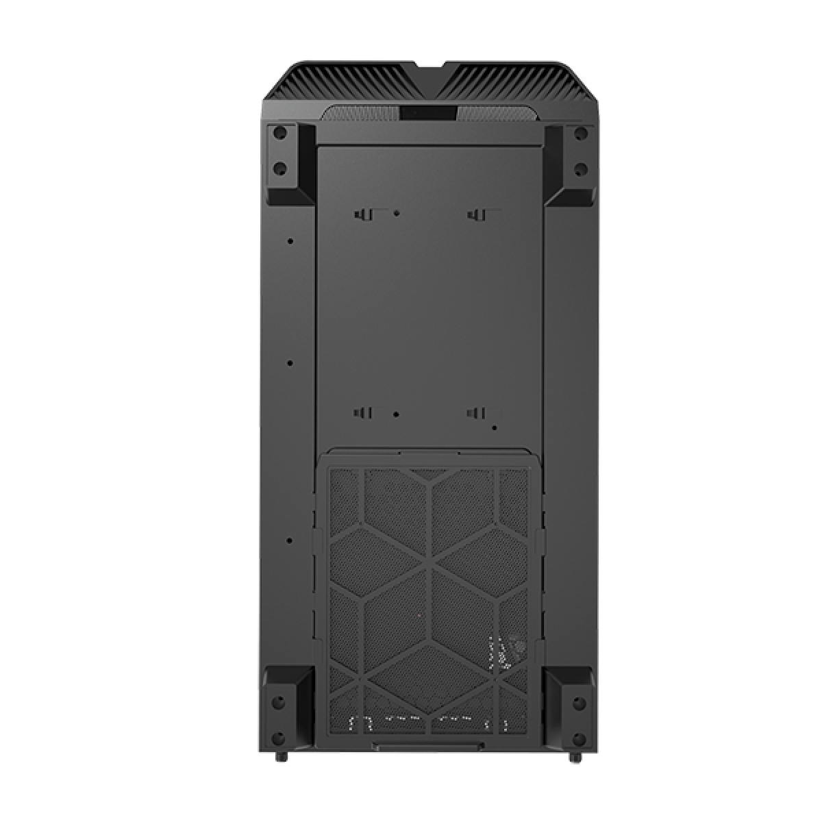 Gabinete Gamer Montech Sky One ARGB, Mid Tower, Vidro Temperado, Black, E-ATX, Sem Fonte, Com 2 Fans