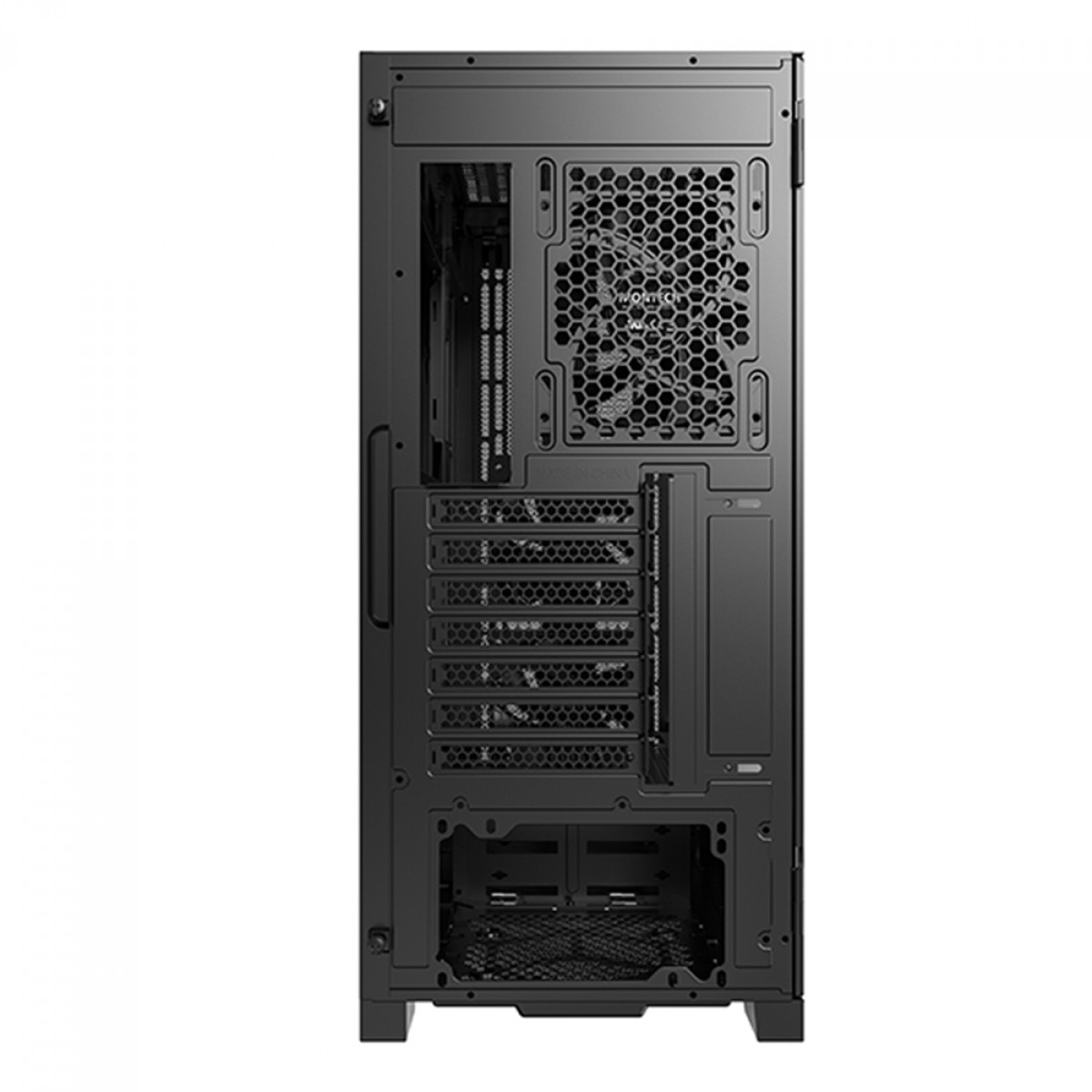 Gabinete Gamer Montech Sky One Lite, ARGB, Mid Tower, Vidro Temperado, ATX, Black, Sem Fonte, Com 3 Fans 