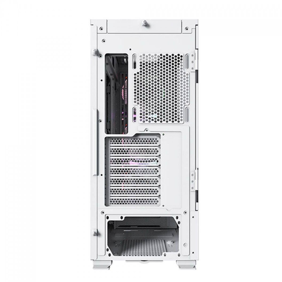 Gabinete Gamer Montech Sky Two GX, Mid Tower, Vidro Temperado, E-ATX, White, Sem Fonte, Com 3 Fans ARGB