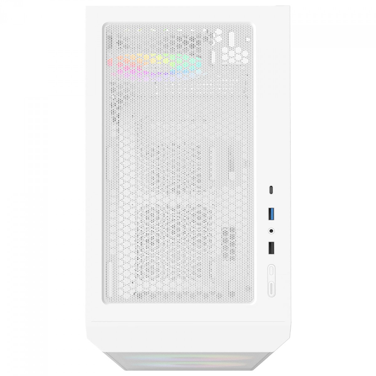 Gabinete Gamer Montech X2 Plus, Vidro Temperado, Mid Tower, ATX, Com 3 Fans ARGB, Branco