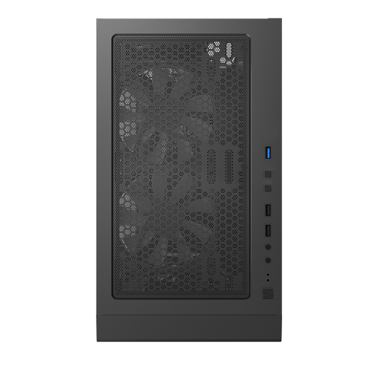 Gabinete Gamer Montech X3 Glass, Mid Tower, Black, ATX, Com 6 Fans, Vidro Temperado