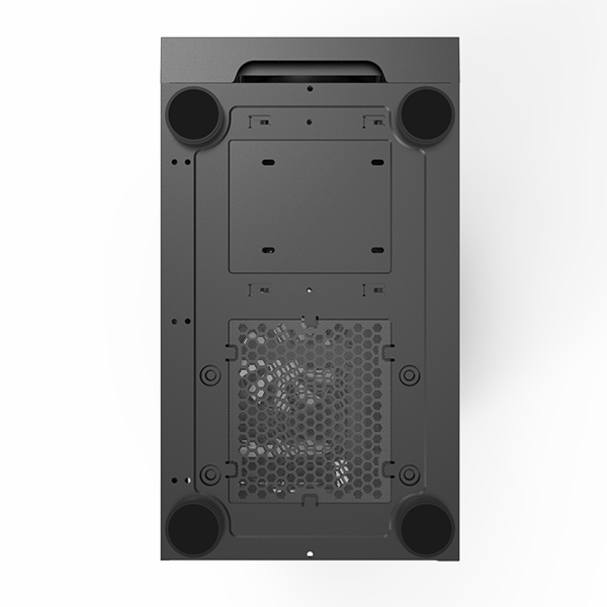 Gabinete Gamer Montech X3 Glass, Mid Tower, Black, ATX, Com 6 Fans, Vidro Temperado