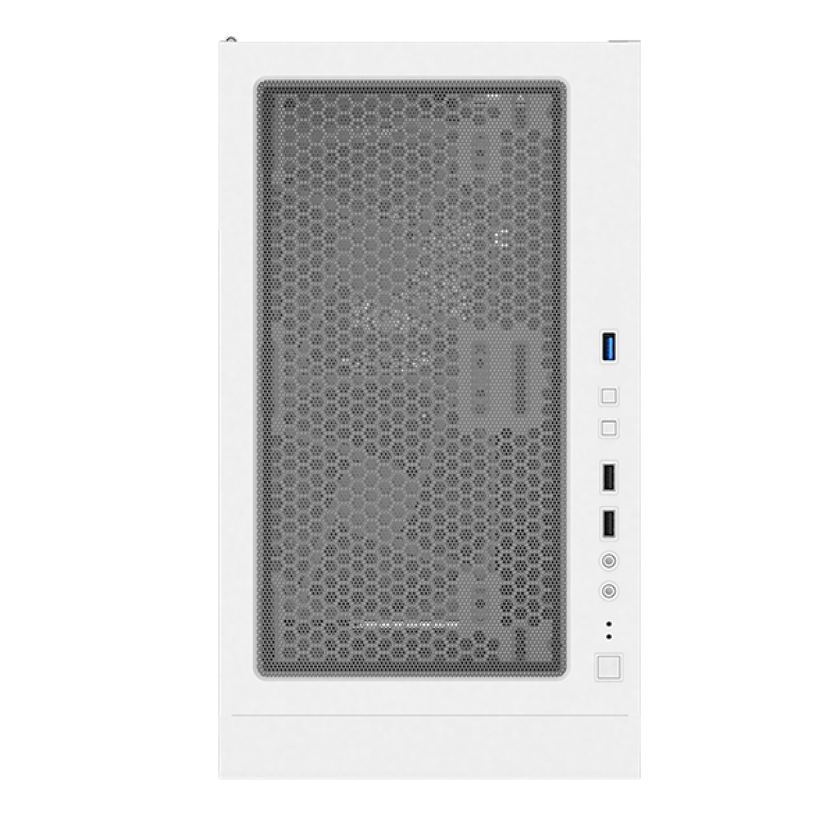 Gabinete Gamer Montech X3 Glass, Mid Tower, White, ATX, 6 Fans, Vidro Temperado