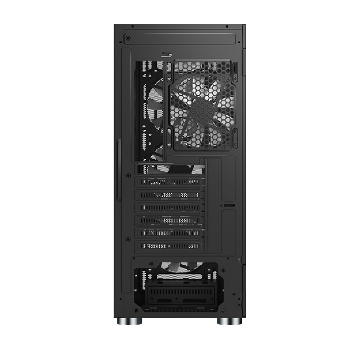 Gabinete Gamer Montech X3 MESH, Mid Tower, Black, ATX, Com 6 Fans Rainbow, Vidro Temperado, X3 MESH (B)