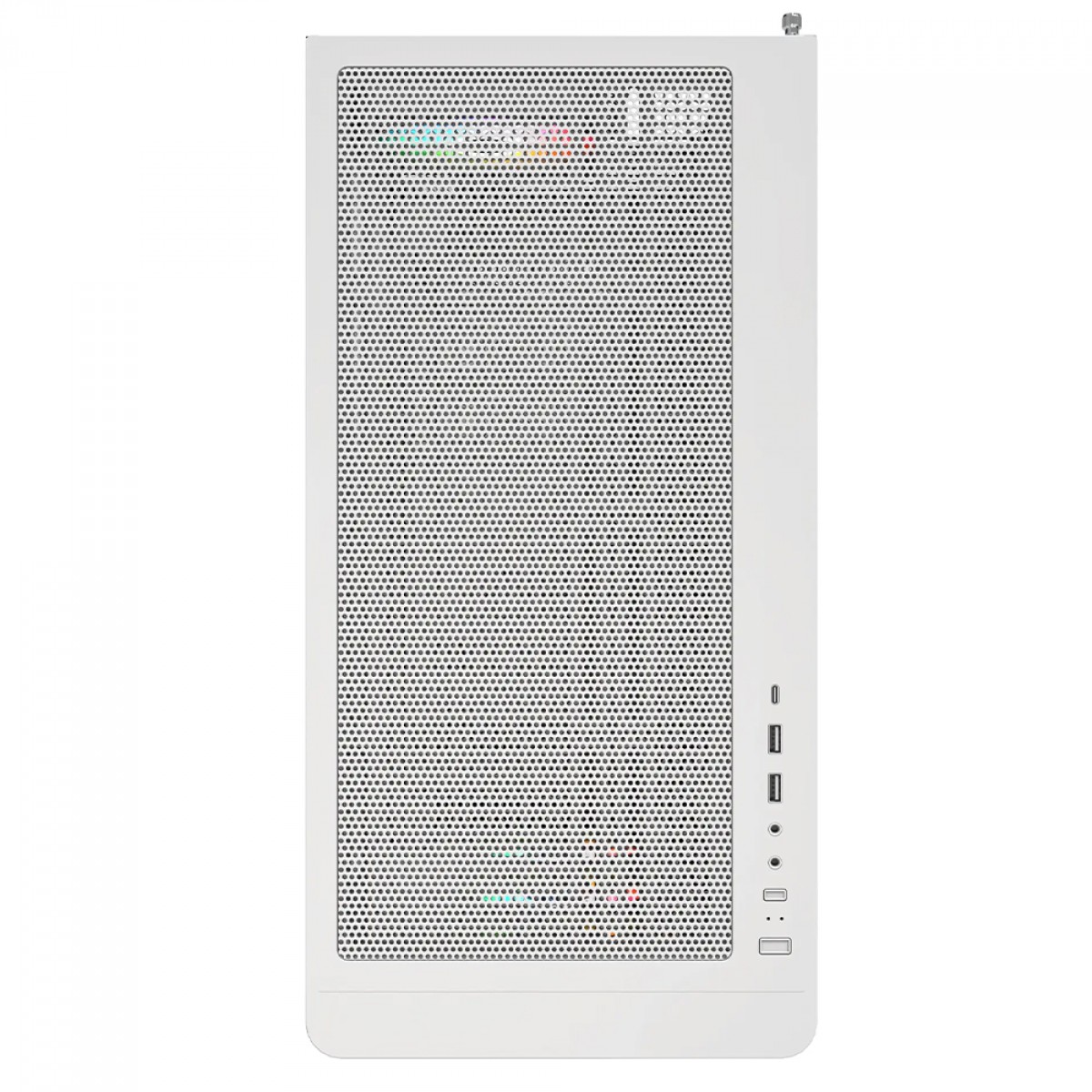 Gabinete Gamer Montech XR Wood, Mid Tower, ATX, Sem Fonte, Com 4 Fans ARGB, Branco