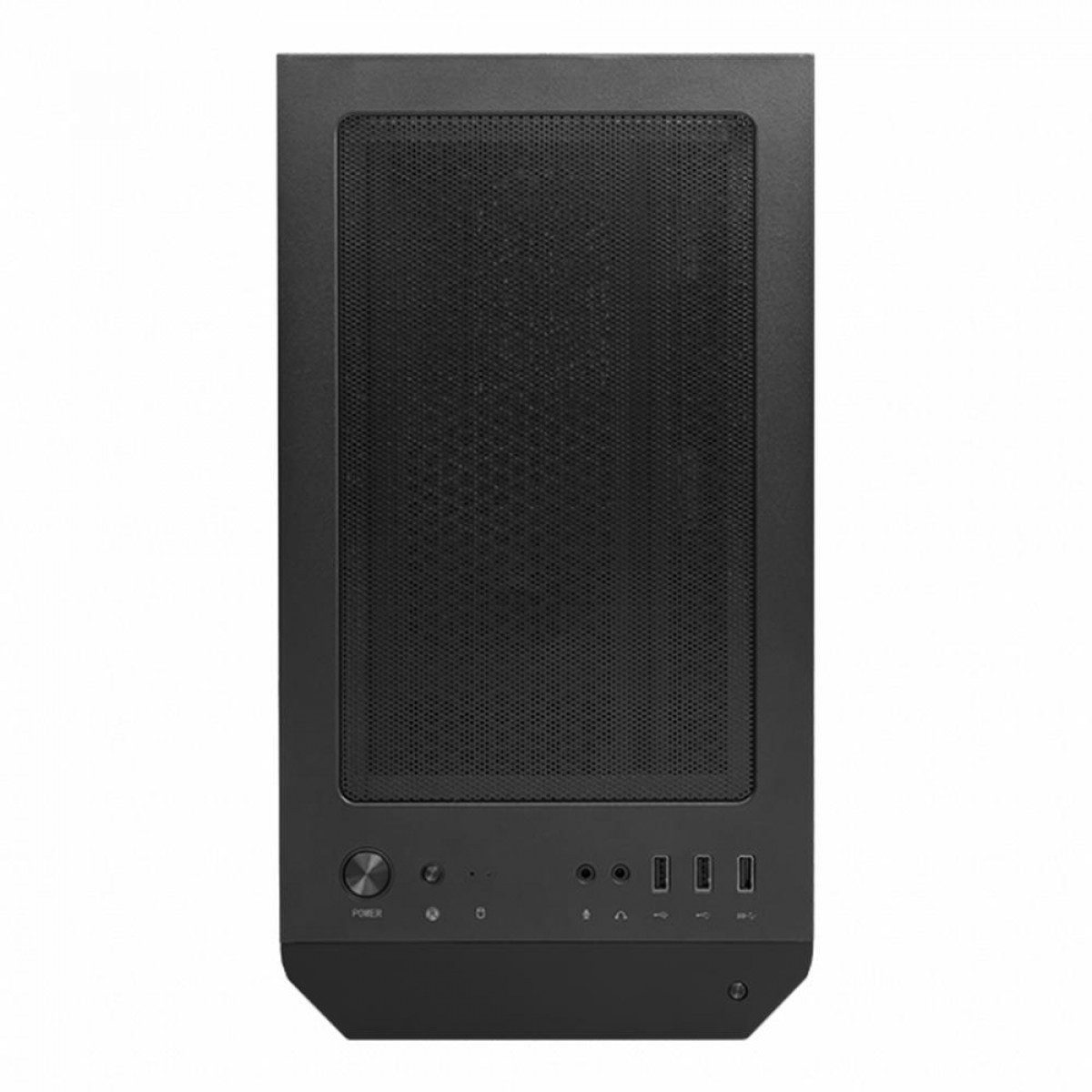 Gabinete Gamer MSI MAG Forge M100A, Mid Tower, Black, Sem Fonte, Com 4 Fans