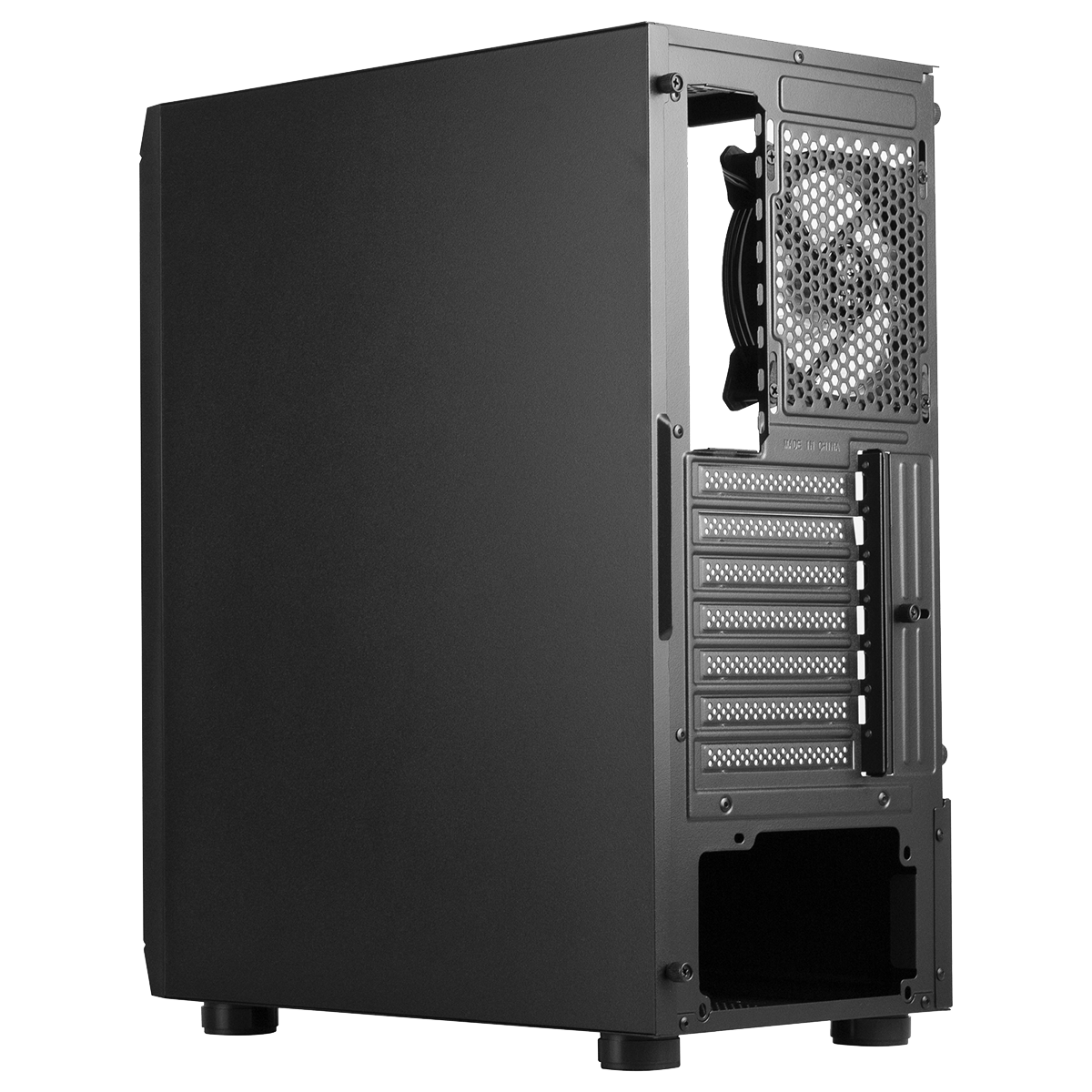 Gabinete Gamer Ninja Hades, Mid Tower, RGB, ATX, Black, Sem Fonte, Com 1 Fan