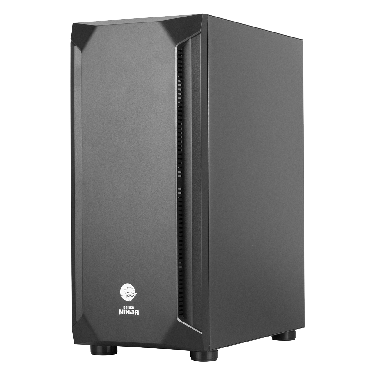 Gabinete Gamer Ninja Hades, Mid Tower, RGB, ATX, Black, Sem Fonte, Com 1 Fan