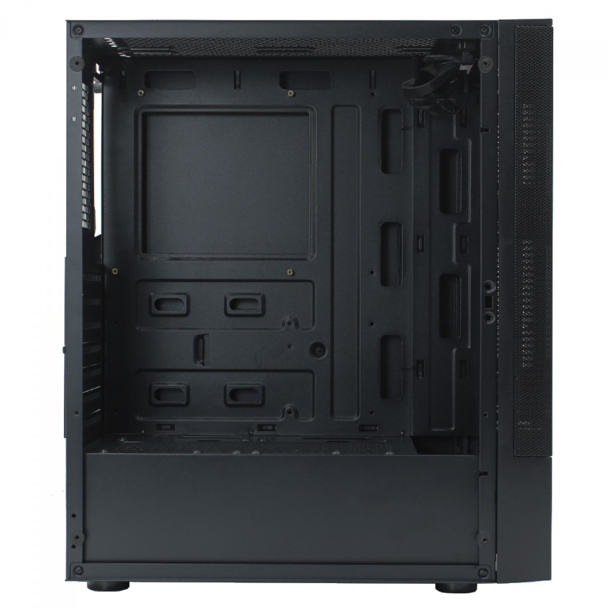Gabinete Gamer Ninja Kido, Mid Tower, Vidro Temperado, ATX, Black, Sem Fonte, Sem Fan, G-GN-003M