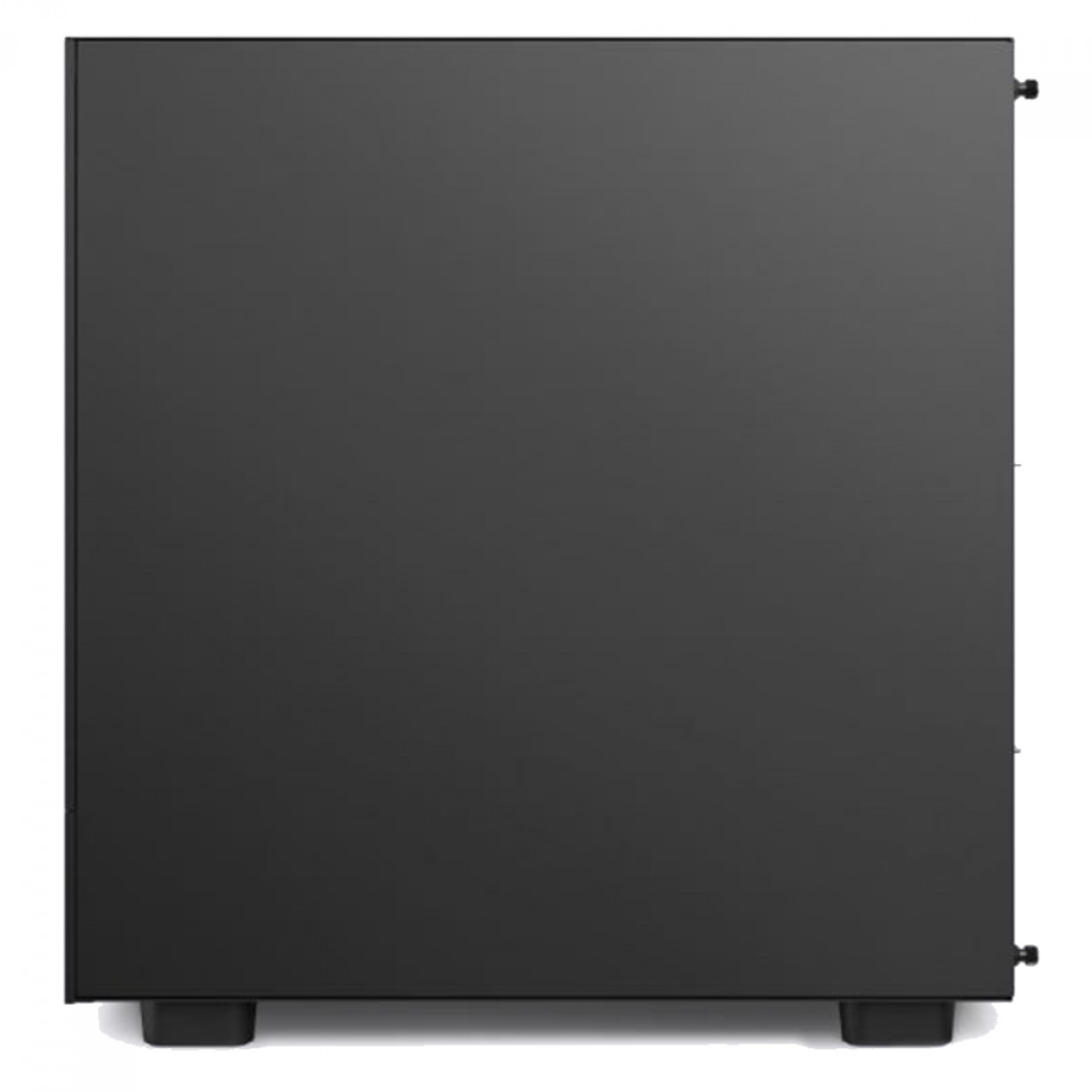 Gabinete Gamer NZXT H5 Flow RGB, Mid Tower, Vidro Temperado, ATX, Black, Sem Fonte, Com 4 Fans, CC-H51FB-R1