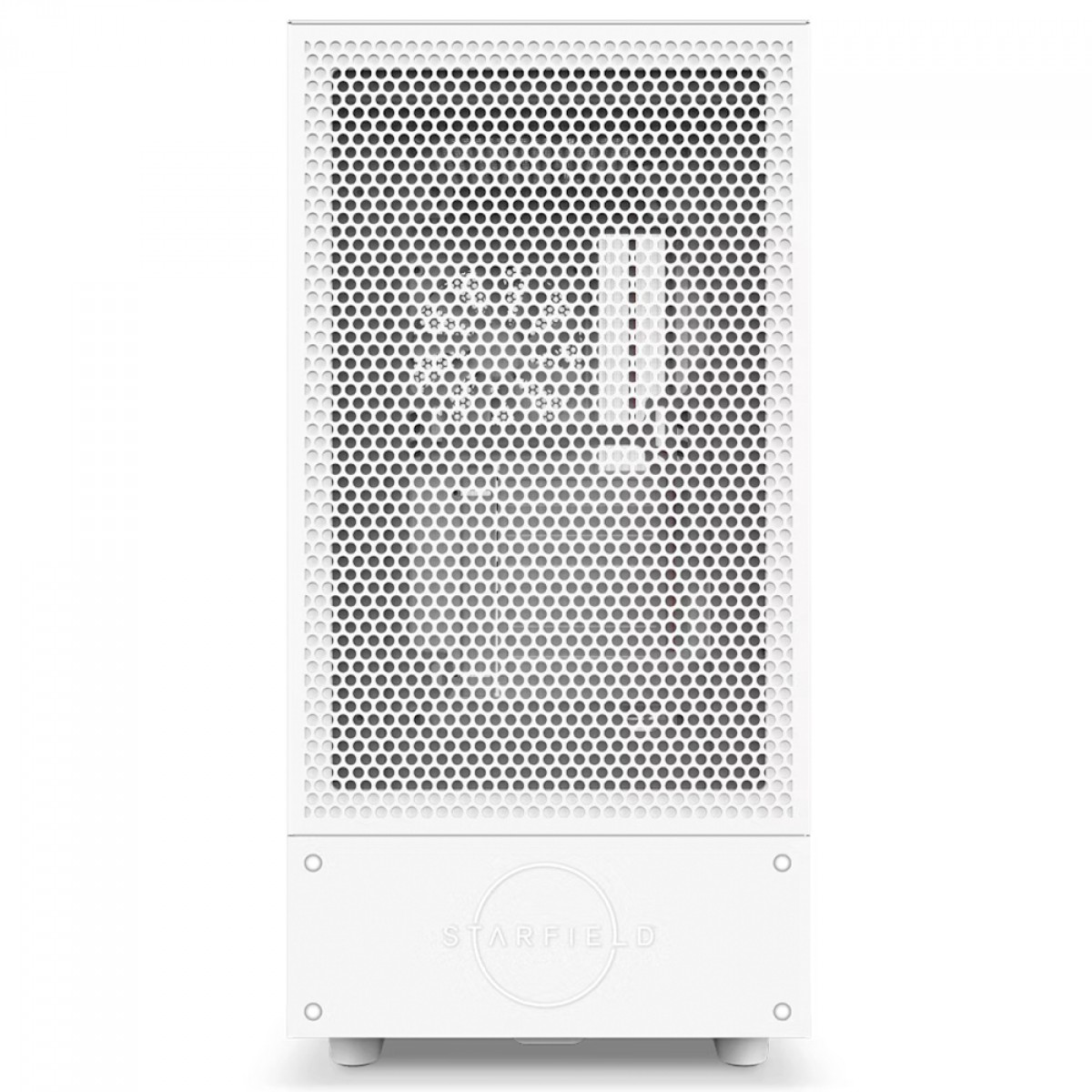 Gabinete Gamer NZXT H5 Flow Starfield, Mid Tower, Vidro Temperado, ATX, Branco, Sem Fonte, Com 2 Fans, CC-H51FW-01