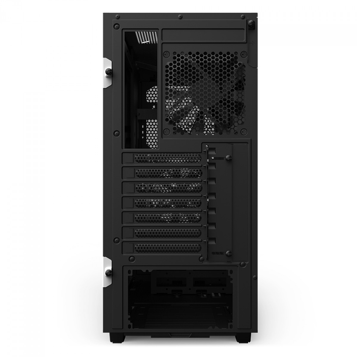 Gabinete Gamer NZXT H510 Flow, Mid Tower, Vidro Temperado, White, ATX, Sem Fonte, Com 2 Fans, CA-H52FW-01
