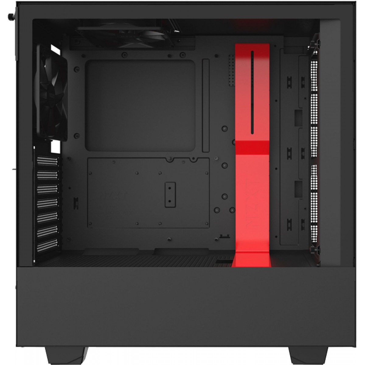 Gabinete Gamer NZXT H510i, Mid Tower, Vidro Temperado, Red, Sem Fonte, Com 2 Fans, CA-H510I-BR