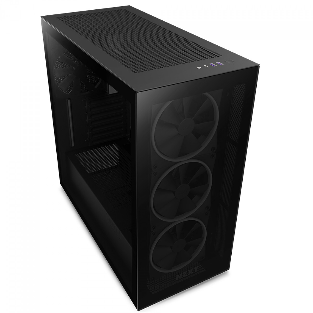 Gabinete Gamer NZXT H7 Elite Mid Tower, Vidro Temperado, Black, ATX, Sem Fonte, 4 Fans, CM-H71EB-01