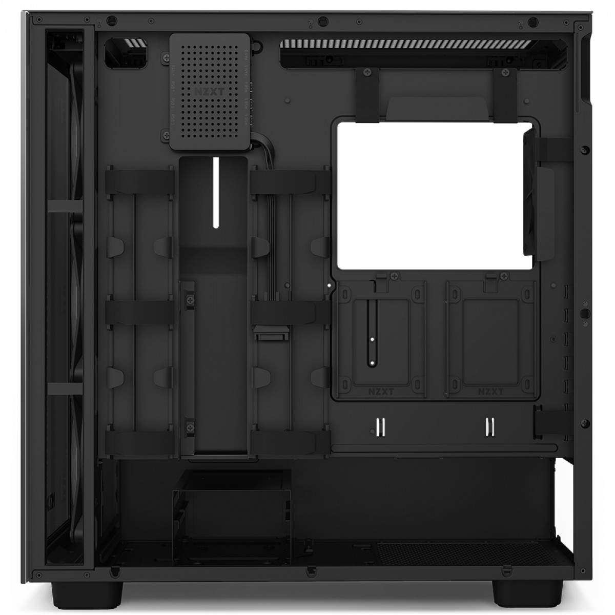 Gabinete Gamer NZXT H7 Elite Mid Tower, Vidro Temperado, Black, ATX, Sem Fonte, 4 Fans, CM-H71EB-01