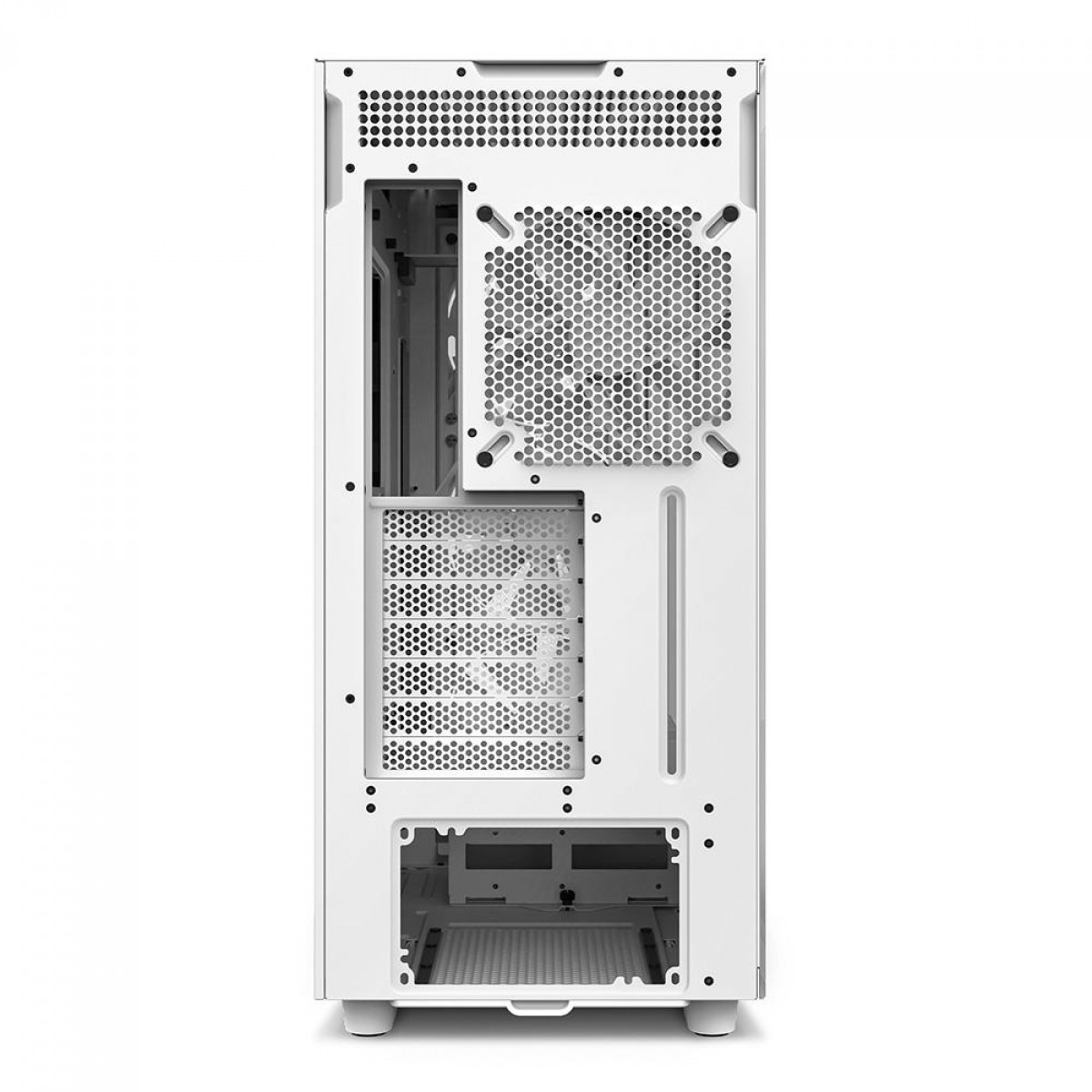 Gabinete Gamer NZXT H7 Elite Mid Tower, Vidro Temperado, White, ATX, Sem Fonte, 4 Fans, CM-H71EW-02