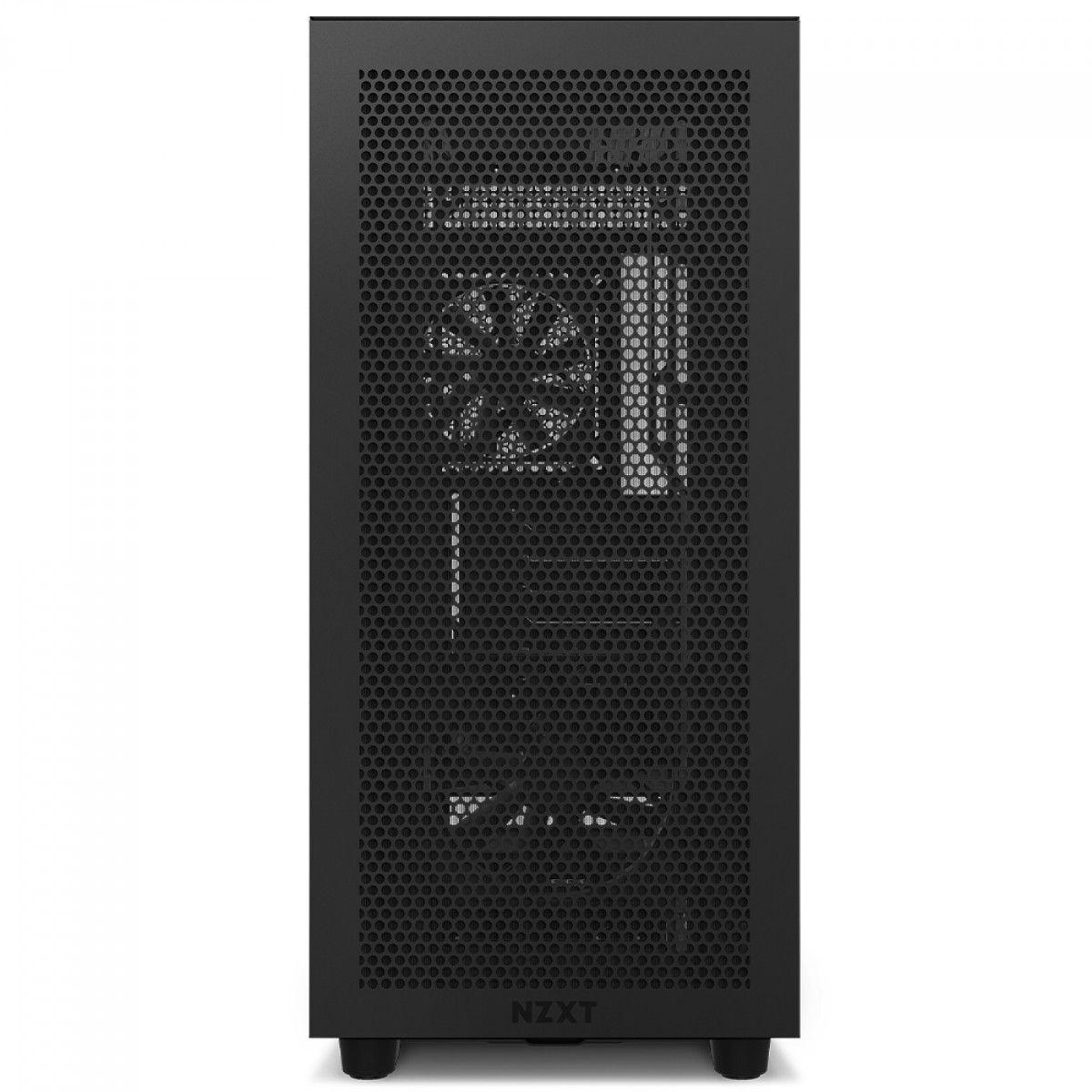 Gabinete Gamer NZXT H7 Flow Mid Tower, Vidro Temperado, Black, ATX, Sem Fonte, 2 Fans, CM-H71FB-01