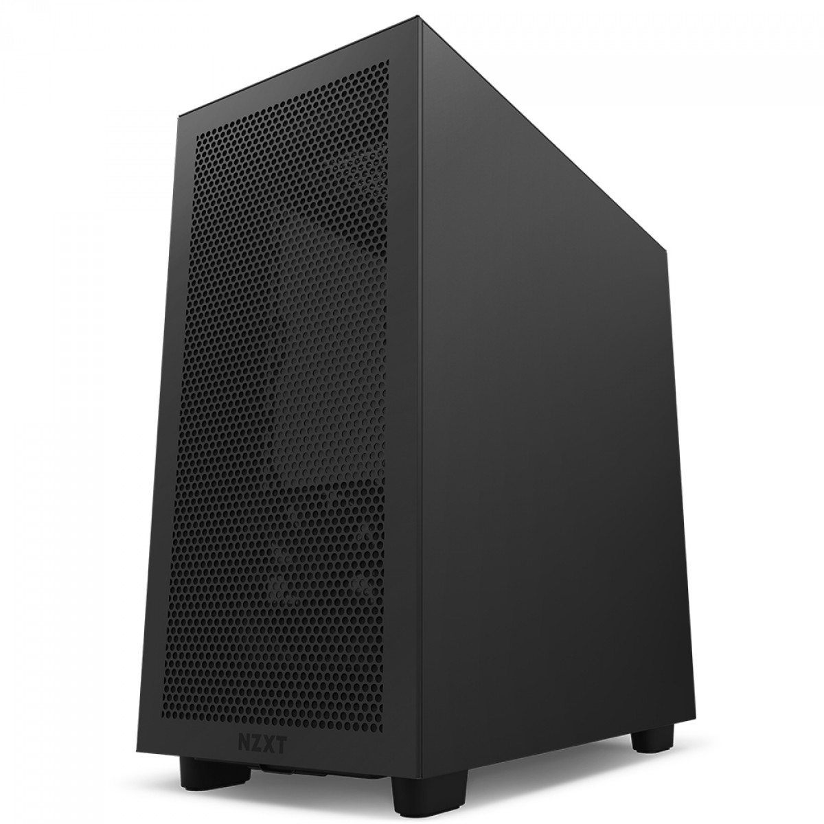 Gabinete Gamer NZXT H7 Flow Mid Tower, Vidro Temperado, Black, ATX, Sem Fonte, 2 Fans, CM-H71FB-01